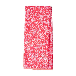 Anywhere Towel in Rose Red