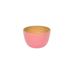 Bamboo Rice Bowl in Light Pink