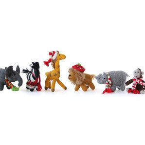 Safari Animal Ornaments