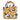 Reusable Shopper Bag in Poppies Blue