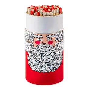 Father Christmas Large Cylinder Matches