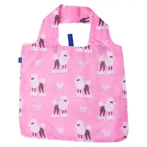 Reusable Shopper Bag in Hello Poodle