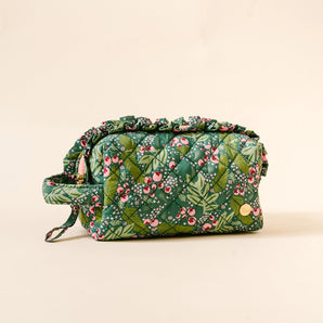 Cosmetic Pouch in Jolly Sprig