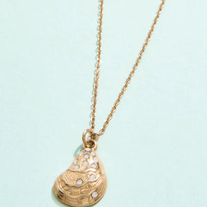 18" Bluffton Oyster Necklace