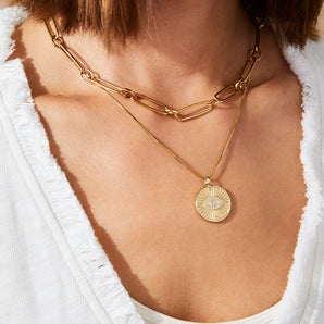 18" Evil Eye Necklace