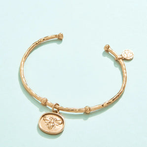 Water Resistant Charming Cuff Mason Bee