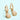 Water Resistant Bluffton Oyster Earrings
