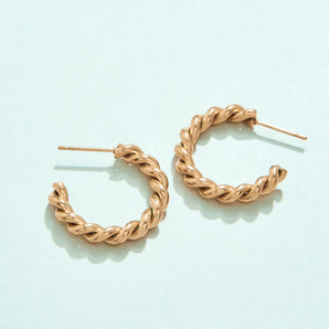 Water Resistant Mitchelville Hoop Earrings