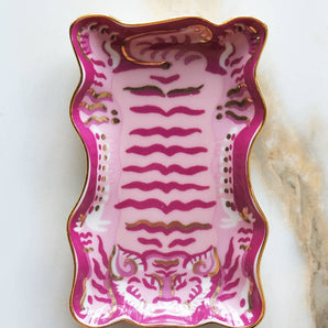 Tibetan Tiger Trinket Dish