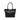 Leather Shoulder Bag in Black