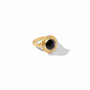 Astor Ring in Obsidian Black
