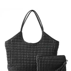 Isla Tote in Jet Black