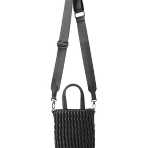 Mila Crossbody in Jet Black