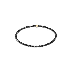 2mm Bracelet in Hematite