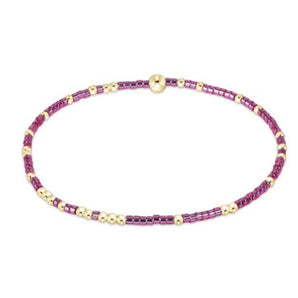 Hope Unwritten Bracelet in Pink Metallic