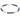 Blissful Pattern 2.5mm Bracelet in Lapis