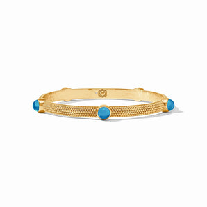 Cabochon Bangle in London Blue