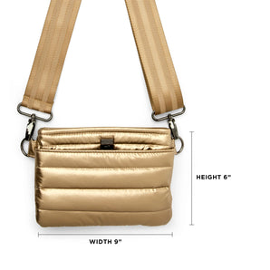 Bum Bag in Pearl Toffee