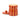 Cabana Stripe Candle-Red/Coral
