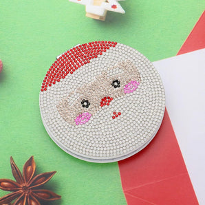 Bling Santa Compact Mirror