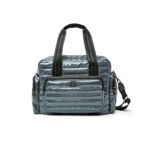 Voyager Travel Bag in Carbon Patent
