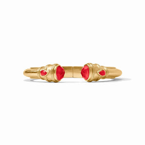 Cannes Demi Hinge Cuff in Strawberry