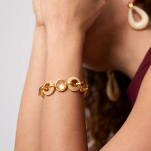 Carnaby Stone Bracelet in Ivory