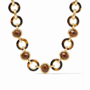 Carnaby Stone Necklace in Tortoiseshell