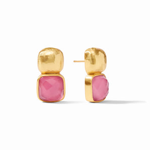 Catalina Earring in Peony Pink