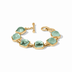 Catalina Stone Bracelet in Aquamarine Blue