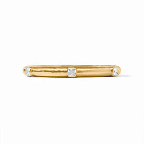 Catalina Hinge Bangle in Cubic Zirconia