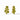 Cobblestone Statement Earring Green Cat's Eye