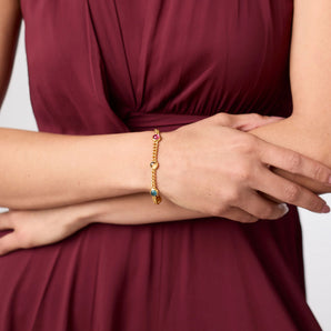 Dolce Delicate Bracelet in Multi Stone