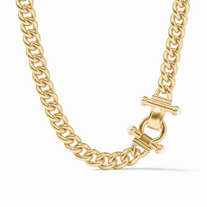 Dolce Demi Link Necklace in Pearl