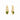 Dolce Earring in Palmetto Green