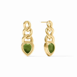 Dolce Earring in Palmetto Green