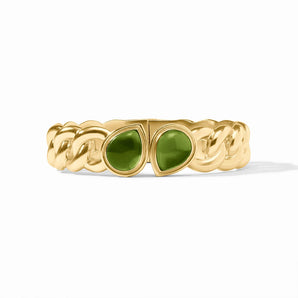 Dolce Hinge Bangle in Palmetto Green