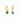 Dolce Hoop&Charm Earring in Montana Blue
