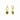 Dolce Hoop&Charm Earring in Palmetto Green