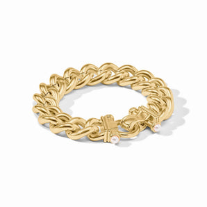 Dolce Link Bracelet in Pearl