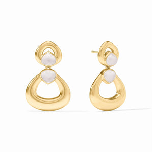 Dolce Statement Earring in Clear Crystal
