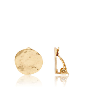 Coin Clip On Earring