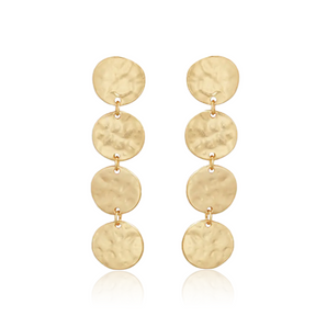 Hanging Multi Disc Earring