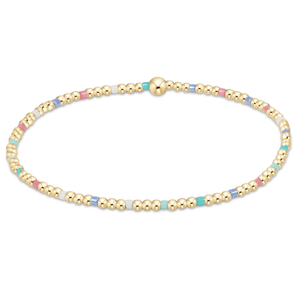 2mm Hope Sincerity Bead Bracelet in Hot Mess