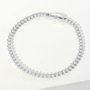 Marquise CZ Stone Tennis Chain Evening Bracelet