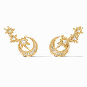 Luna Climber Earring Cubic Zirconia