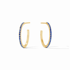 Windsor Hoop Sapphire Blue Small