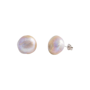 14mm Pearl Stud Earring
