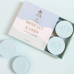 Shower Steamer in Water Lily & Linen