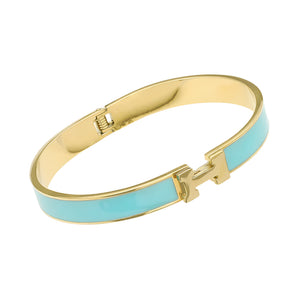 Water Resistant Monogram H Bracelet in Teal